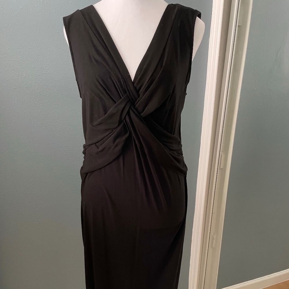 Ann Taylor Twisted Front Sleeveless Dress